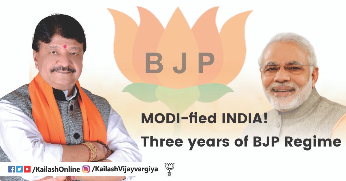 MODI-fied INDIA! – Three years of BJP Regime